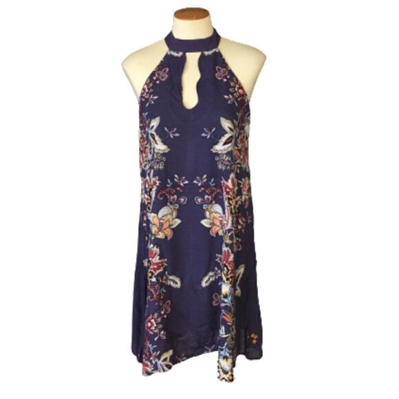 Blue Rain Sleeveless Shift Dress Size Small - Picture 2 of 6